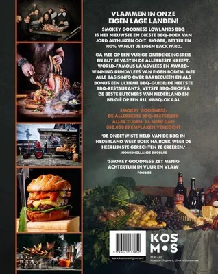Zdjęcie produktu dla Książka kucharska "Smokey Goodness" - przepisy na dania z grilla w stylu Lowland BBQ