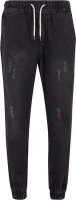Produktbild von Urban Classics Jeans Herren Jogg Denim schwarz Basics 100% Baumwolle L