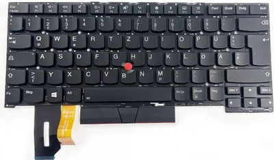 Produktbild von Tastatur für Lenovo ThinkPad T490S T495S T14S P1 Extreme X1 Gen1 Gen2 backlit deutsch