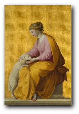 Immagine prodotto di Stampa artistica "Allegoria della Gentilezza" di Eustache Le Sueur – 40x60 cm – non incorniciata