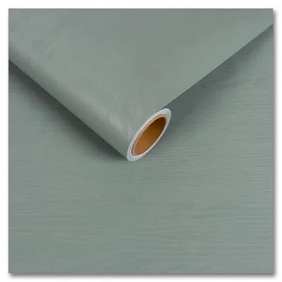 Zdjęcie produktu dla Tapeta drewniana zielona naklejka samoprzylepna do mebli 30X200 cm
