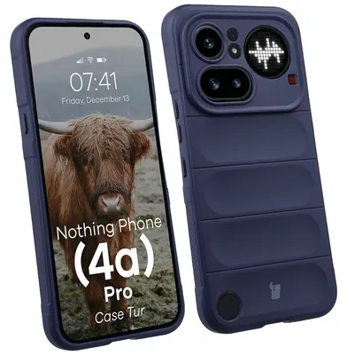 Produktbild von Robuste Handyhülle für Nothing Phone (4a) Pro, Bizon Case Tur, Dunkelblau