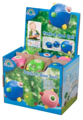 Productafbeelding van Wonderworld Speelgoed Peek-A-Boo balset met 12 stuks en 3 extra