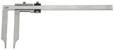 Produktbild von HELIOS PREISSER Werkstatt-Messschieber, ohne Spitzen, 300 x 150 mm, mit Feineinstellung HP