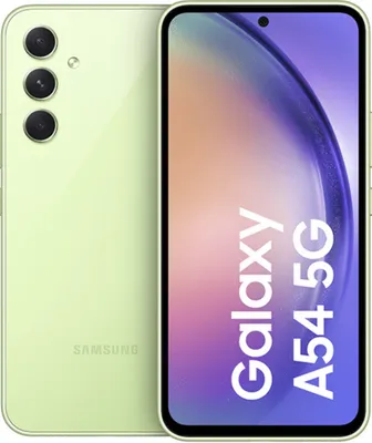 Produktbild von Samsung Galaxy A54 Dual SIM Lime 128 GB Akzeptabel