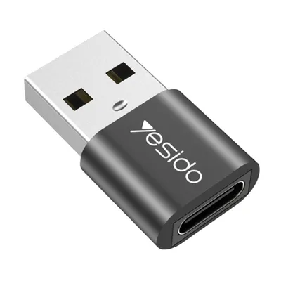 Obrázok produktu pre Adaptér Yesido USB-C na USB-A OTG na prenos dát/nabíjanie