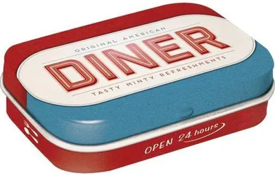 Zdjęcie produktu dla Nostalgic-Art - Pillbox - USA - Diner