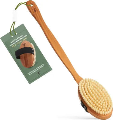 Produktbild von Naturhaar-Bürste aus Holz - weich (Wildschweinborsten)
