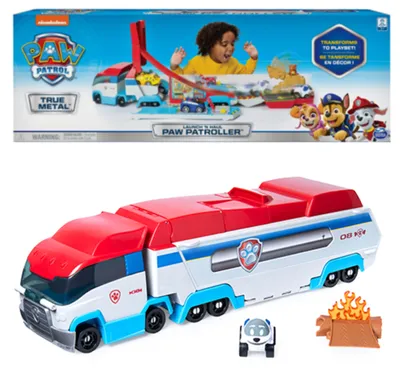 Immagine prodotto di PAW PATROL - Pattugliatore a zampe con Robodog, per veicoli in vero metallo