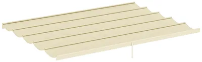 Produktbild von Ersatzdach fš¹r 3x4m Gartenpavillon/Pergola aus Polyester, Creme