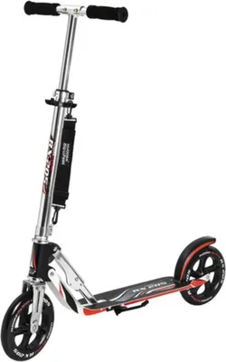 Image de Hudora 14724 Scooter à grandes roues RX 205, noir / rouge