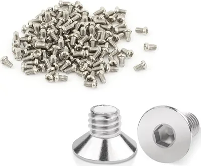 Produktbild von 100 Stück M5x10 mm Senkkopfschrauben – Edelstahl – Innensechskant