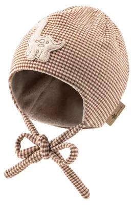 Produktbild von Sterntaler Beanie mit Stickmotiv Dino für Jungen - Baby und Kinder Mütze mit ang