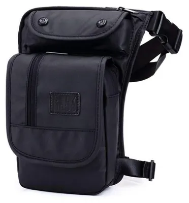 Produktbild von Drop Leg Bag für Damen Herren Schwarz Größe M Oxford Wasserabweisend