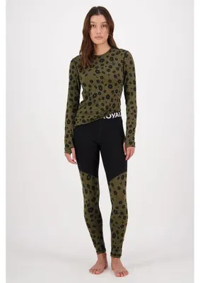 Produktbild von Mons Royale Leggings Merino Cascade Flex 200 AORAKI LILY Konfektionsgröße M