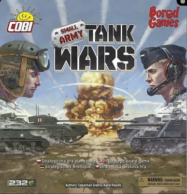 Produktbild von COBI Small Army Tank Wars Strategic Board Game, Strategisches Brettspiel, Spiel, Gesellschaftsspiel, Spielen, ab 8 Jahren, 232 Teile, 22104