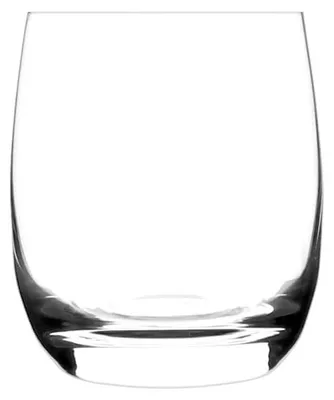 6 Gläser 30 cl transparent geometrisch modern elegant