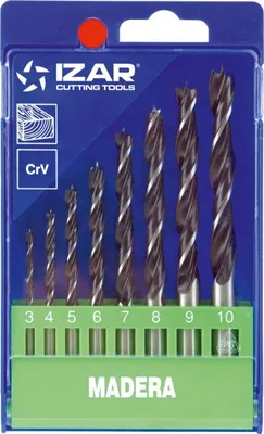 Produktbild von TRIUSO Holzbohrer mit Zentrierspitze ø 3 - 4 - 5 - 6 -7 - 8 - 9 - 10 mm - IZ30226