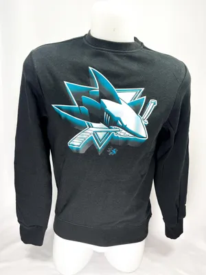 Immagine prodotto di Felpa girocollo San Jose Sharks NHL Chrome Graphic Nero Taglia: L
