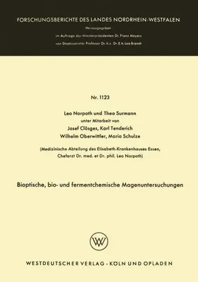 Zdjęcie produktu dla Bioptische, und fermentchemische Magenuntersuchungen