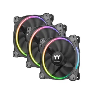 Zdjęcie produktu dla Thermaltake Riing 12 RGB Wentylator do obudowy komputera 12 cm Czarny