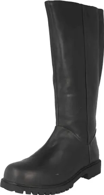 Produktbild von MayBe Weitschaftstiefel in Übergrößen Grau 67668 Anthrazite große Damenschuhe