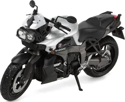 Produktbild von Atosa Metall 2 Motorrad Sortiert 21x12x7.5 Cm Silber  Silber One Size