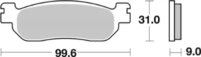 Produktbild von sbs Bremsbeläge Bremsklötze 728LS