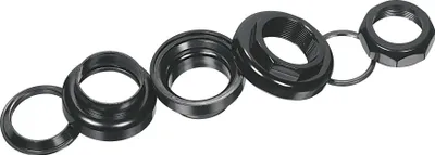 Produktbild von ergotec S101GK Steuersatz, Stahl, für Gabeln mit Gewinde, 1", schwarz, AS