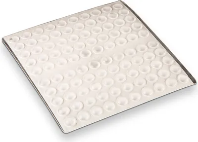 Produktbild von 100 Stück Anschlagpuffer, Möbelpuffer, Anschlagdämpfer Ø 7 mm, selbstklebend transparent