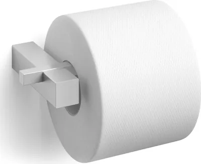 Image de ZACK Carvo support papier toilette 16,5x10x2,6cm inox brossé