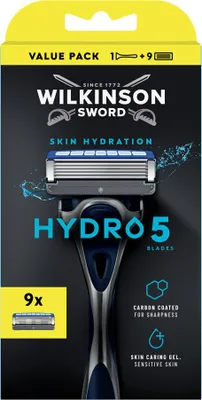 Immagine prodotto di Rasoio protettivo per la pelle Hydro 5 +  9 testine