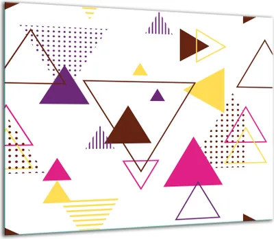 Produktbild von Herdabdeckplatten Glaskeramikkochfeld-Abdeckung Spritzschutz Glas 60x52cm Pop Art