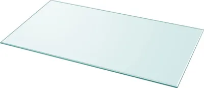 Immagine prodotto di Piano Tavolo Vetro Temperato Rettangolare 1200x650 mm