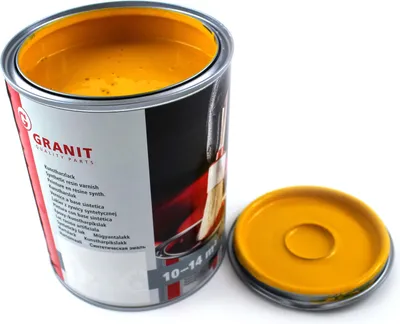 Image de Lack Warngelb RAL 1003 NOPOLUX WILCKENS GRANIT 1 l Dose