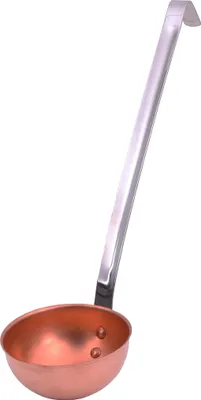 Image de 3 Louche Cuivre ø 11 Manche Inox  - Le Pratique