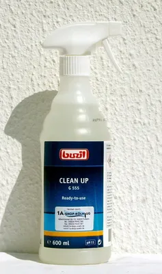 Produktbild von Buzil Clean Up G 555 Gebrauchsfertiger Spezial-Fleckenentferner | Flasche (600 ml)