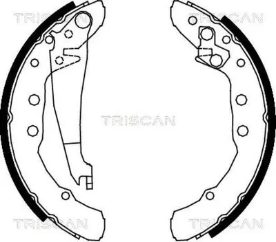 Produktbild von TRISCAN Bremsbackensatz Hinten 8100 29530