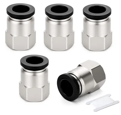 Rohrfittings Adapter, 5 Stück, 10 x 5 x 0,5 Zoll