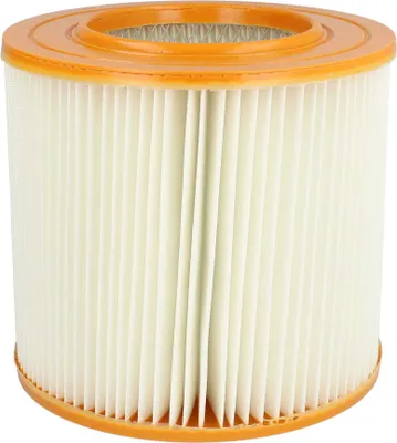Produktbild von vhbw Faltenfilter kompatibel mit Allaway Z45i, Z35i Staubsauger - Patronenfilter Orange Weiß