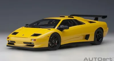 Produktbild von Autoart 79147 Lamborghini Diablo SV-R 1996 gelb 1:18