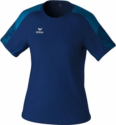 Produktbild von Erima Evo Star T-Shirt New Navy/Mykonos Blue - 40