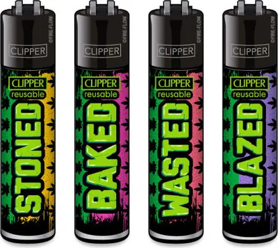 Produktbild von Clipper Reibradfeuerzeuge FFX 420 Statements #1, 4 Stück