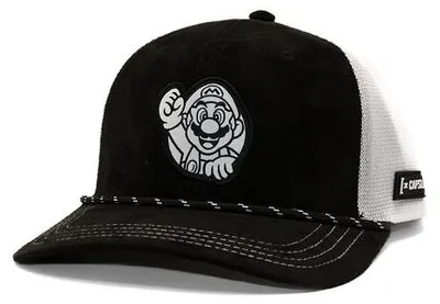 Imagen del producto de Gorra Capslab - Super Mario - Estilo camionero, visera semi-curva, calidad premium