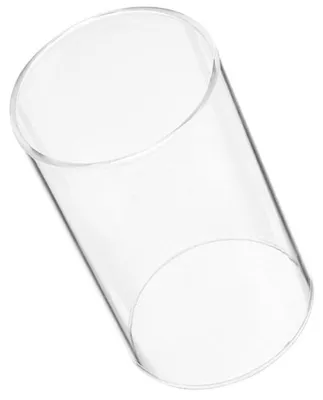 Glaskerzenhalter transparent 15x8x8 cm für Teelichter