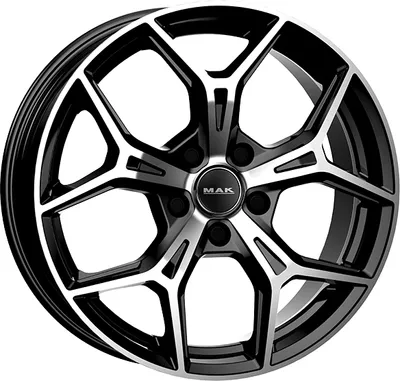 Obrázok produktu pre Zliatinové kolesá MAK EPICA 6.5x17 5x114,3 ET 50 BLACK MIRROR