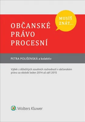 Image de Občanské právo procesní | Petra Polišenská