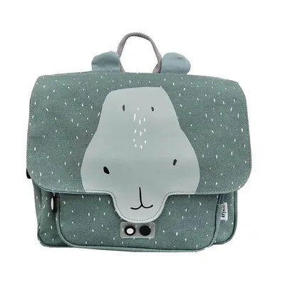 Immagine prodotto di Zaino Trixie - zaino per bambini Mr Hippo in cotone idrorepellente verde