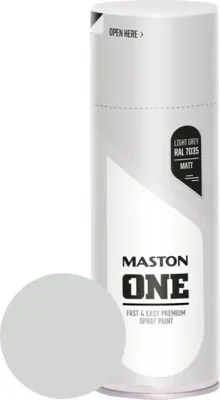Produktbild von Sprühlack Maston ONE matt RAL 7035 lichtgrau 400 ml