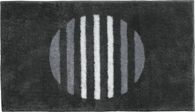 Produktbild von Erwin Müller Badematte Matala" anthrazit 80x140 cm"